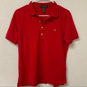 Red Lauren Ralph Lauren Polo
